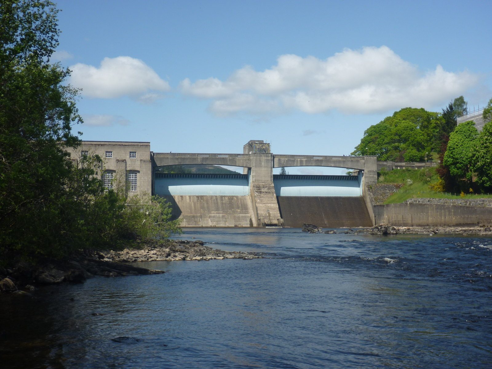 Pitlochry Dam am River Tummel
